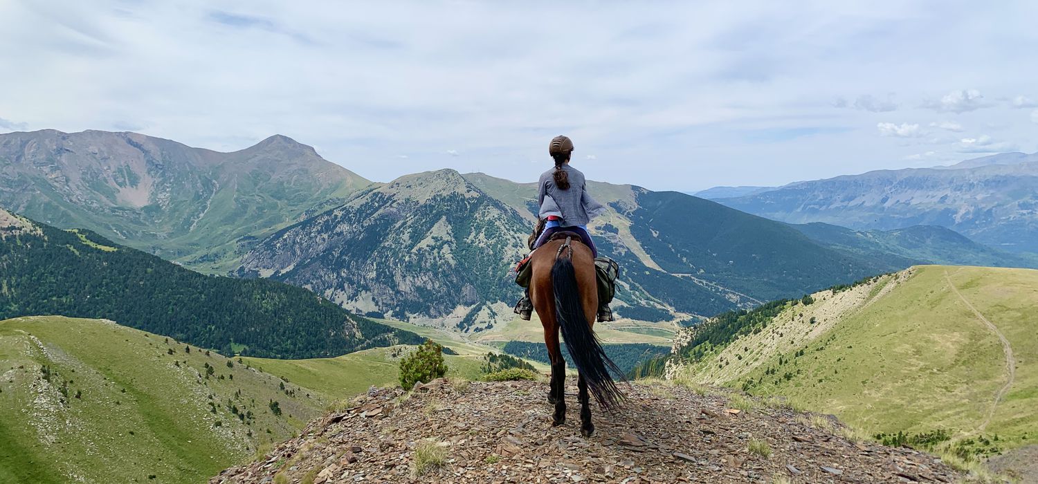 A view of the Benasque Valley ride in Spain