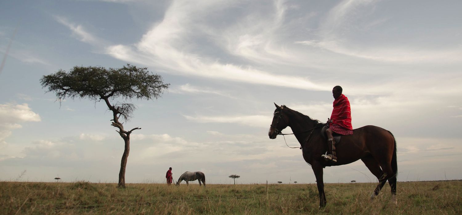 A view of the Safaris Unlimited ride in Kenya