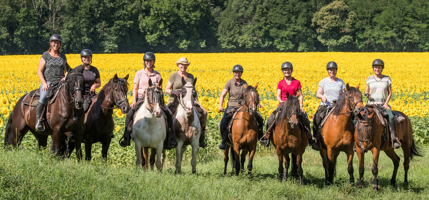 Photo from the Tarn Countryside Ranch ride.