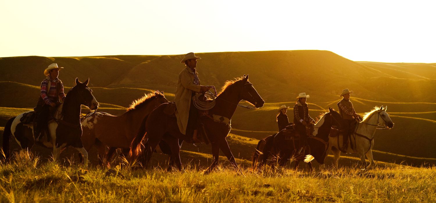 Photo from the Saskatchewan Ranch (Canada) ride.