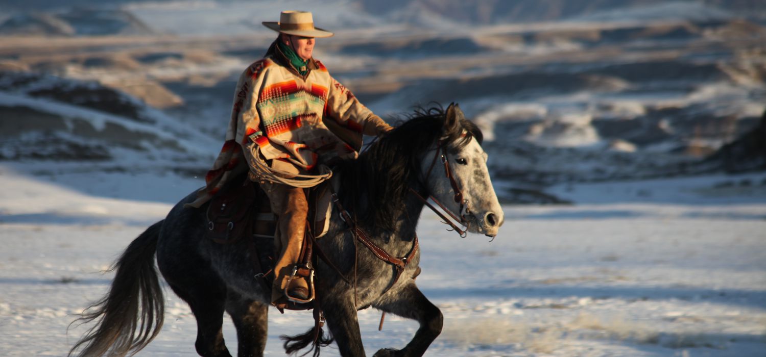 Photo from the Wyoming Lodge and Working Guest Ranch ride.