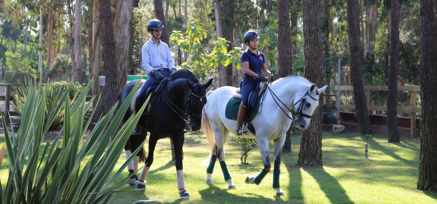 Photo from the Portugal Equestrian ride.