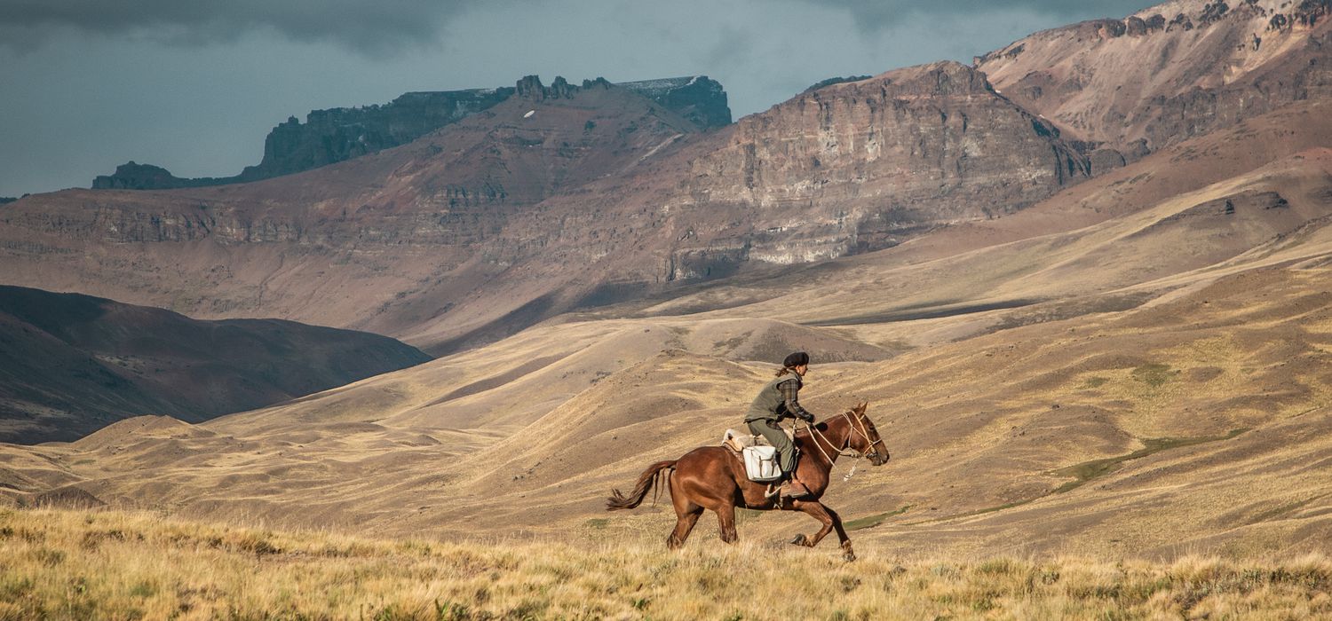 A view of the Chilean Patagonia ride in Chile