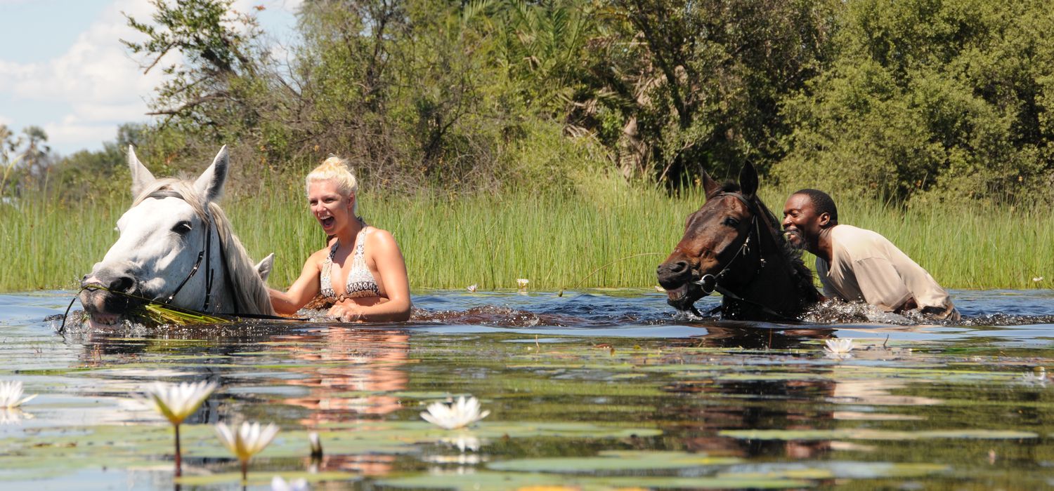 Photo from the African Horseback Safaris (Macatoo) (Botswana) ride.