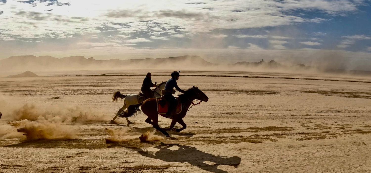 Photo from the Sahara Desert Trails ride.