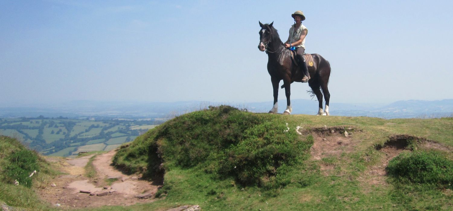 Photo from the Trans Wales Trails (Wales) ride.
