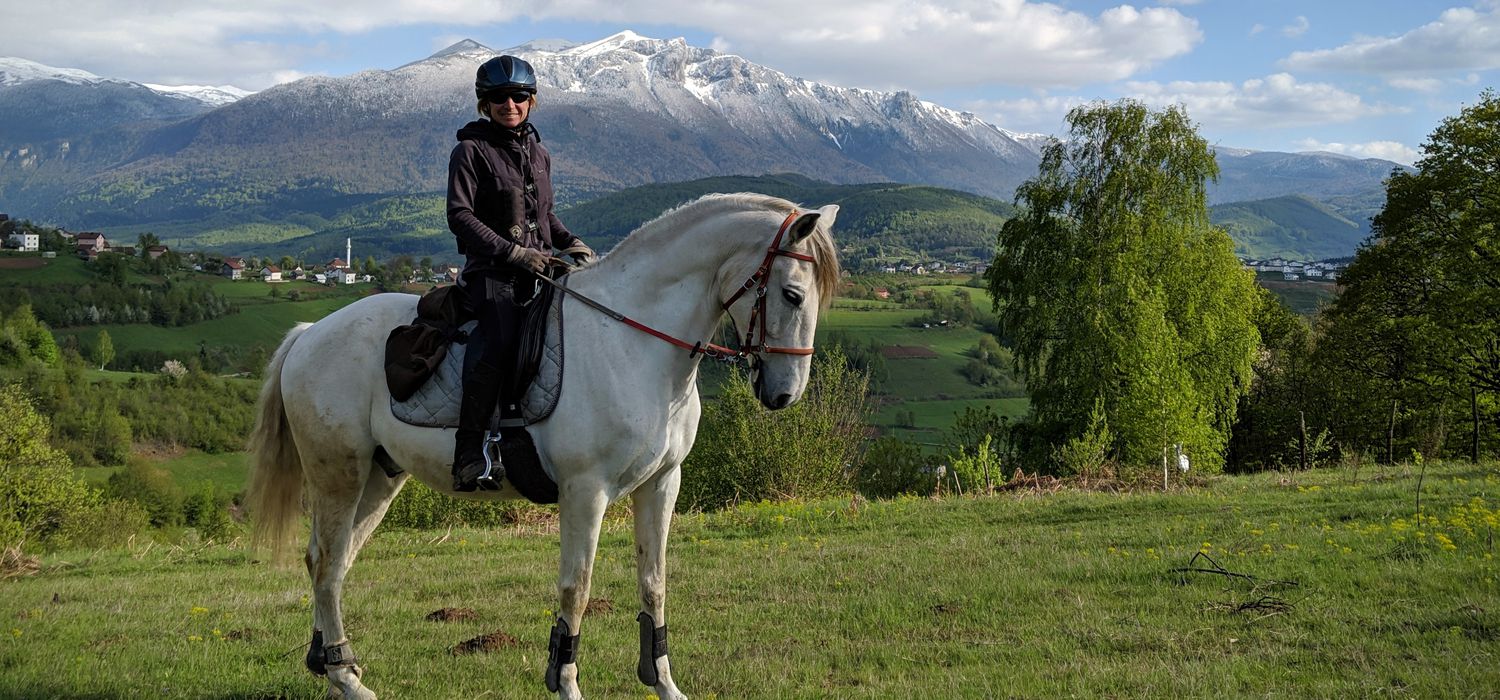 Photo from the Sarajevo Mountains (Bosnia and Herzegovina) ride.
