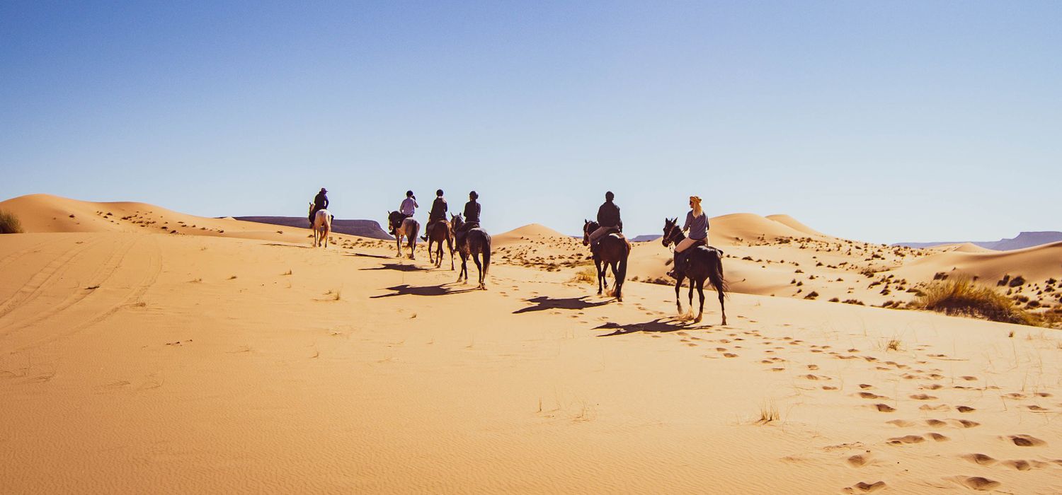 Photo from the Sahara Desert Trails ride.