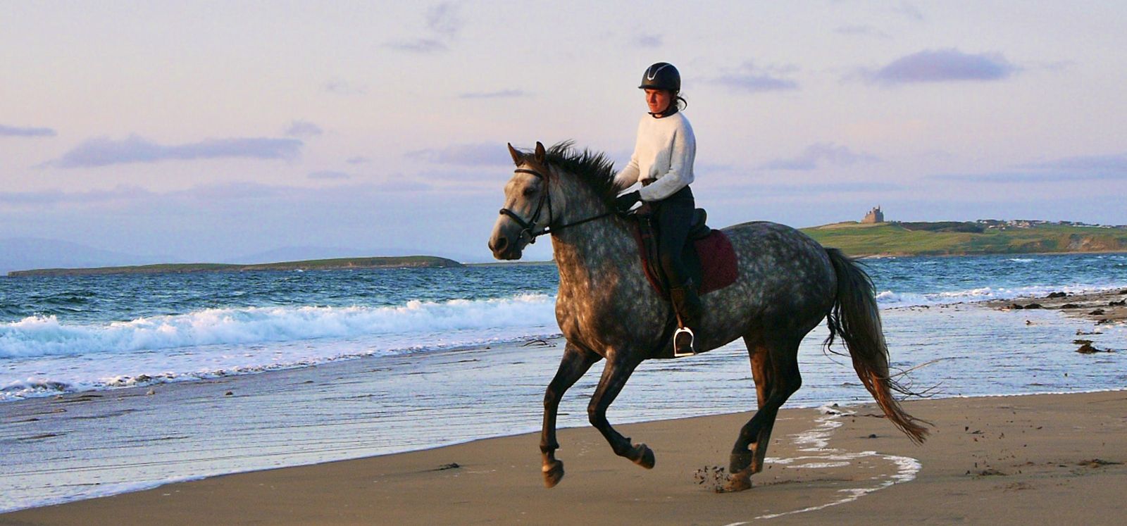 A view of the Sligo Coastal Trails ride in Ireland