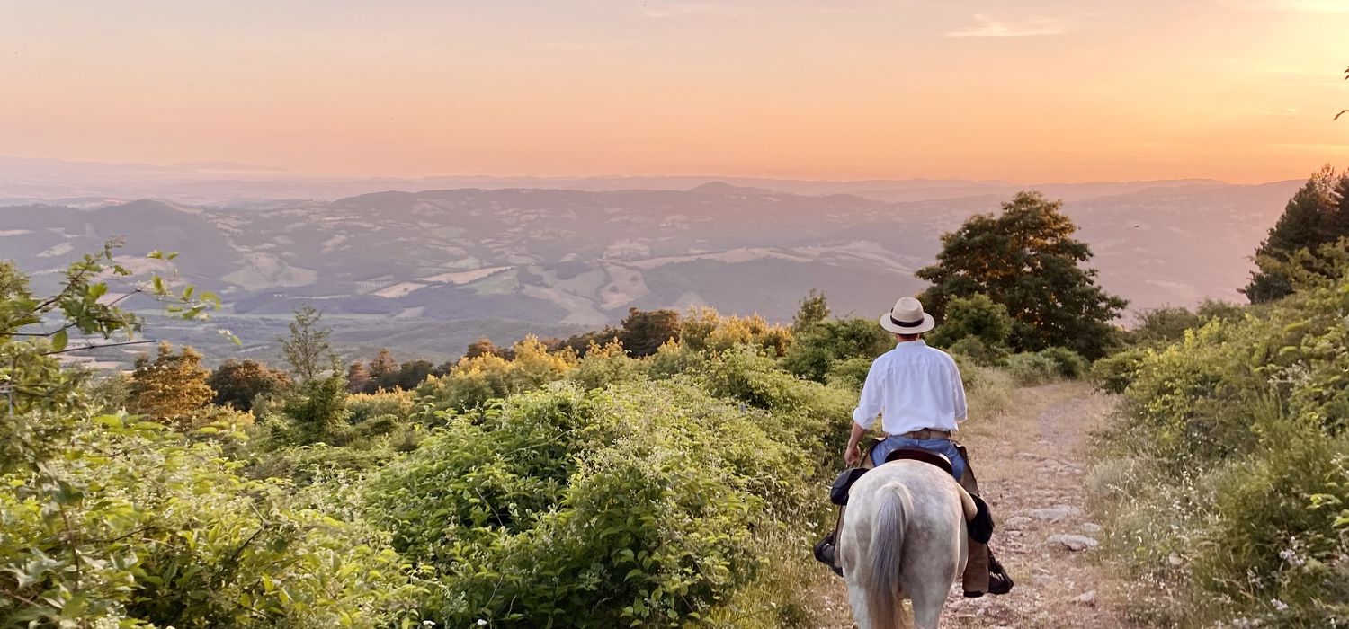 Photo from the Western Adventures in Tuscany ride.