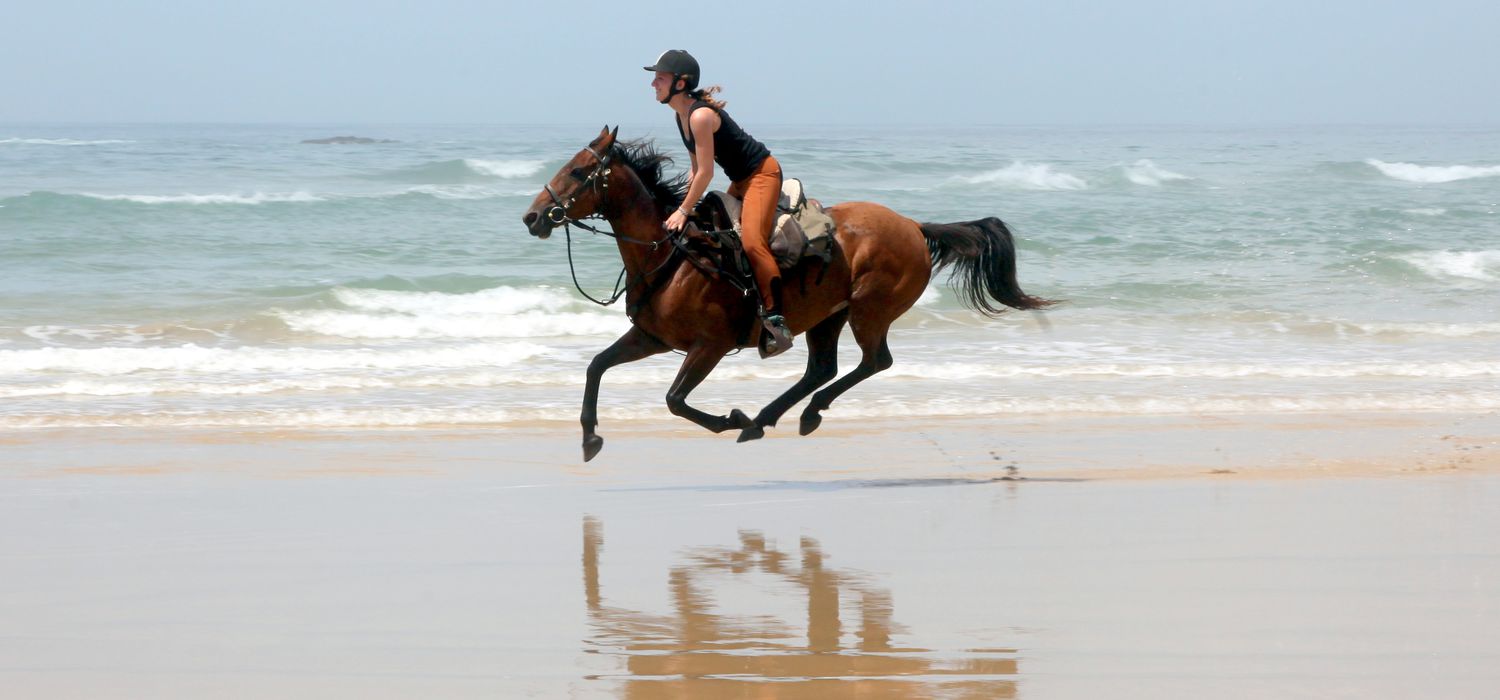 Photo from the Wild Coast Trails (South Africa) ride.