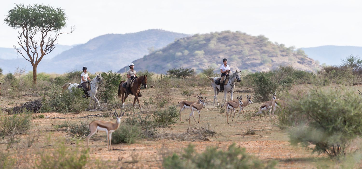 Photo from the Okapuka Horse Safaris (Namibia) ride.
