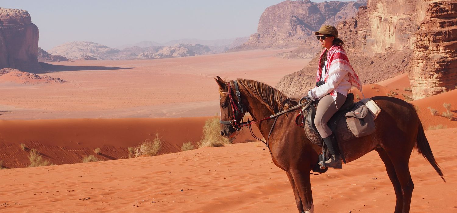 Photo from the Petra Trails (Jordan) ride.