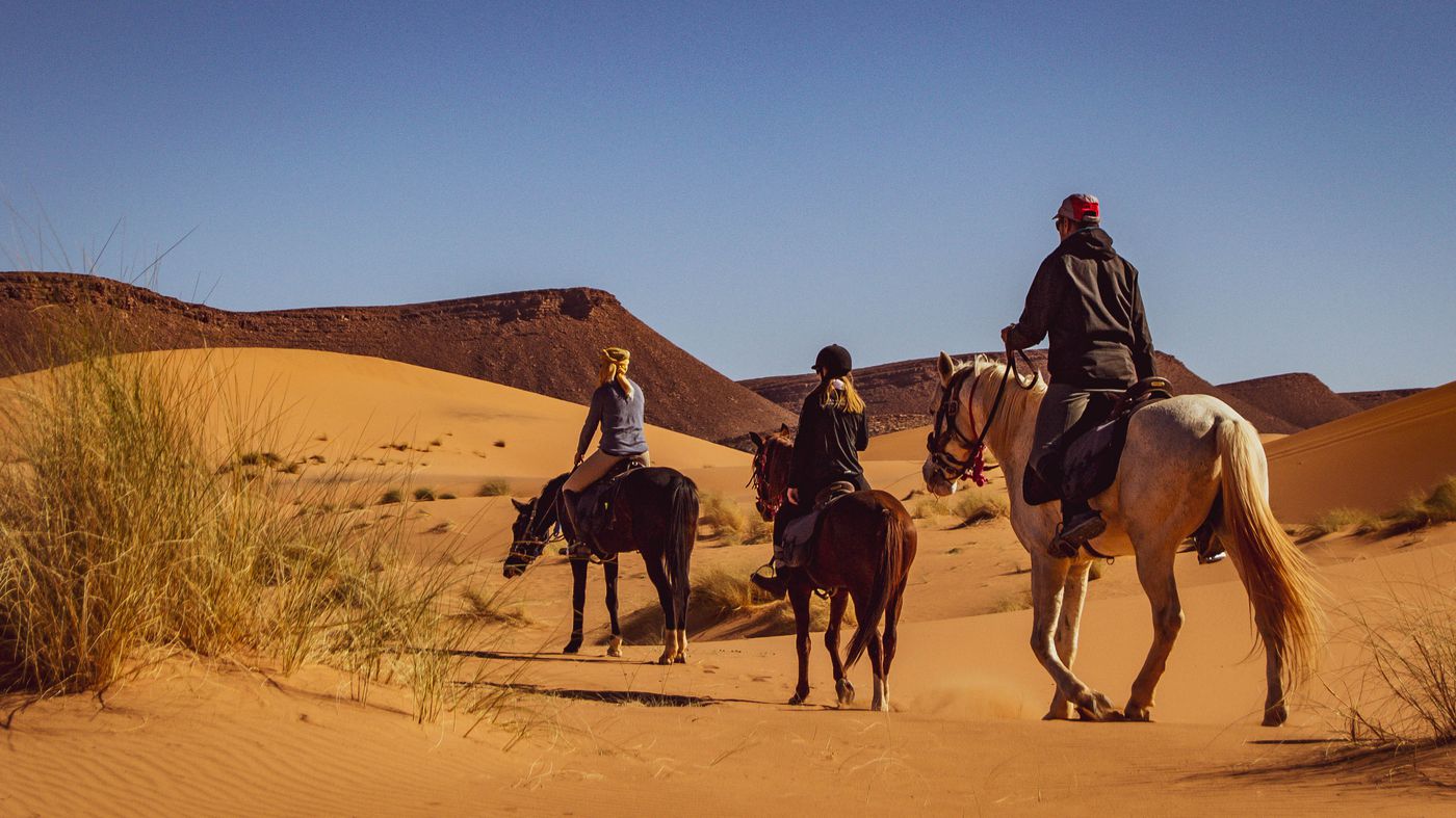 Horses, Dunes and Nomads itinerary.