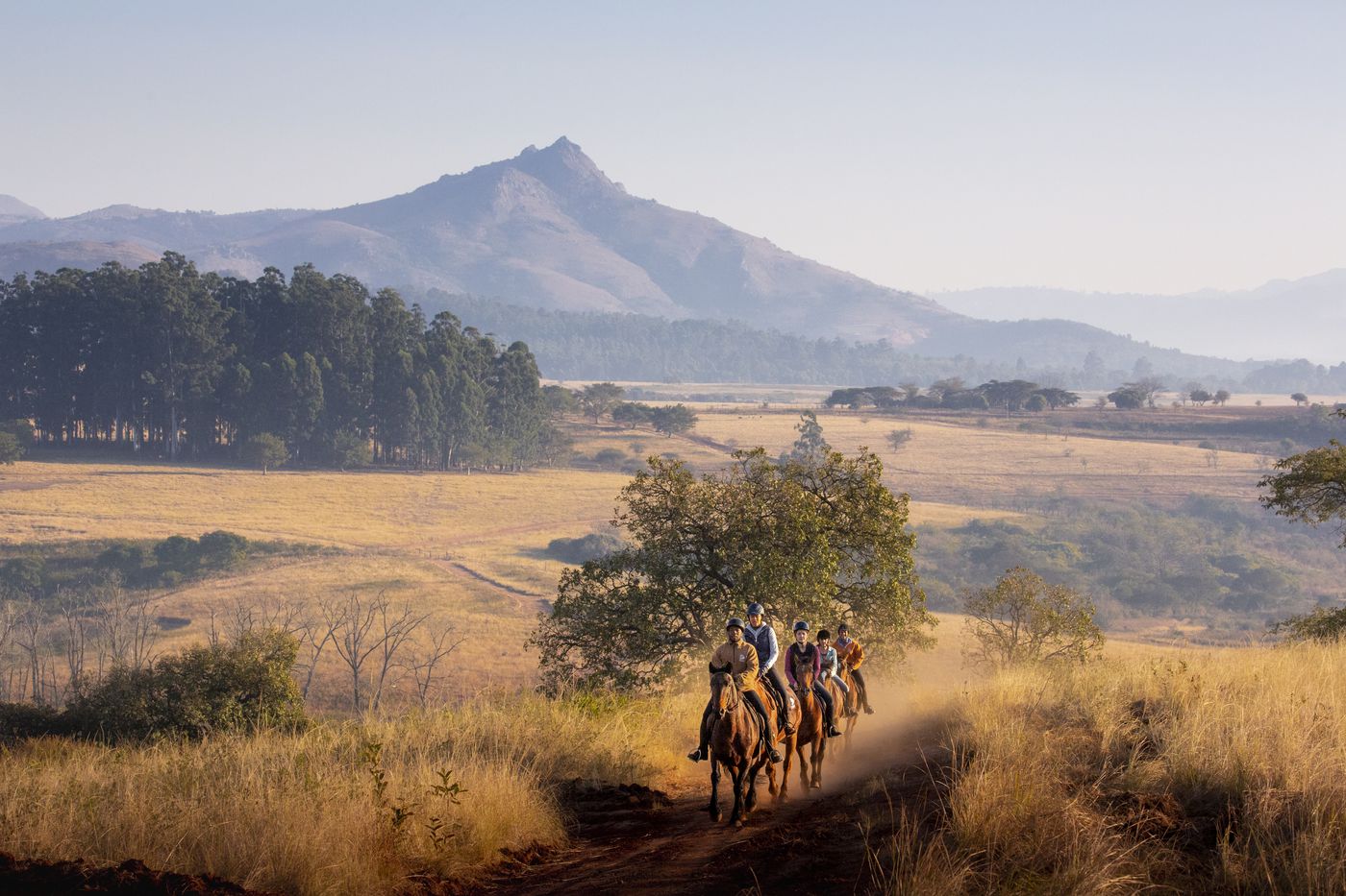 Mlilwane Ride itinerary.