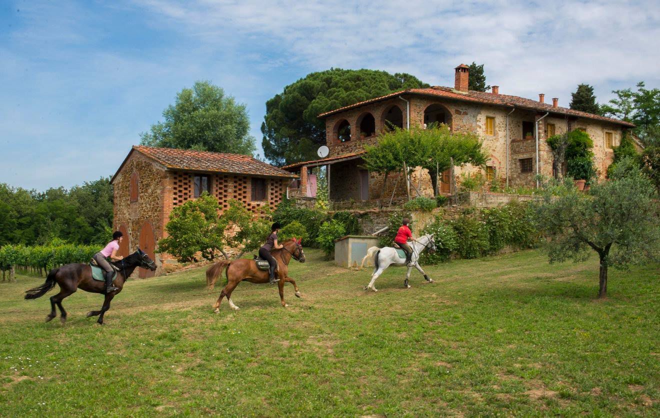 A Taste of Tuscany on Horseback itinerary.
