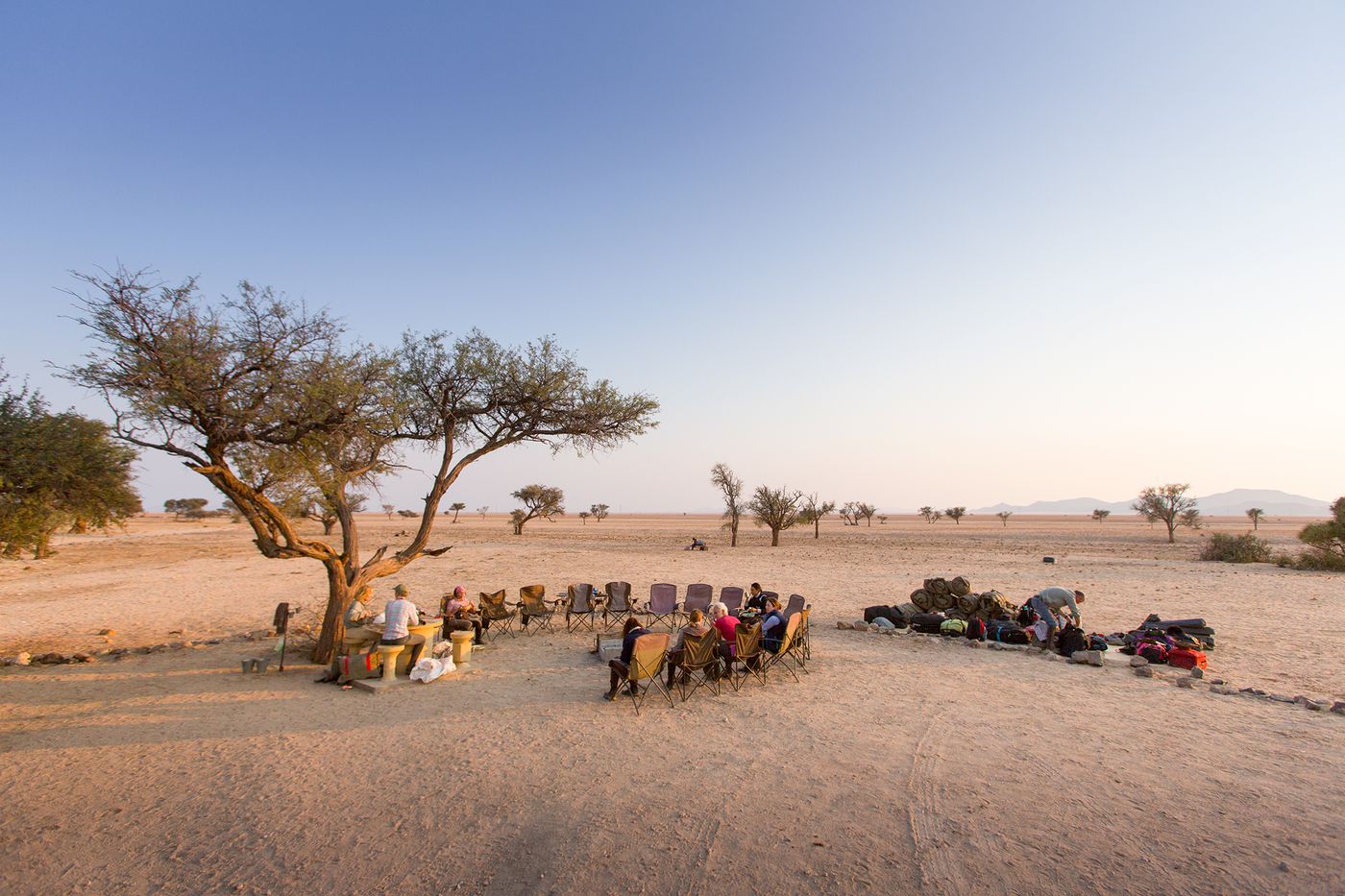 Namib Desert Trail itinerary.