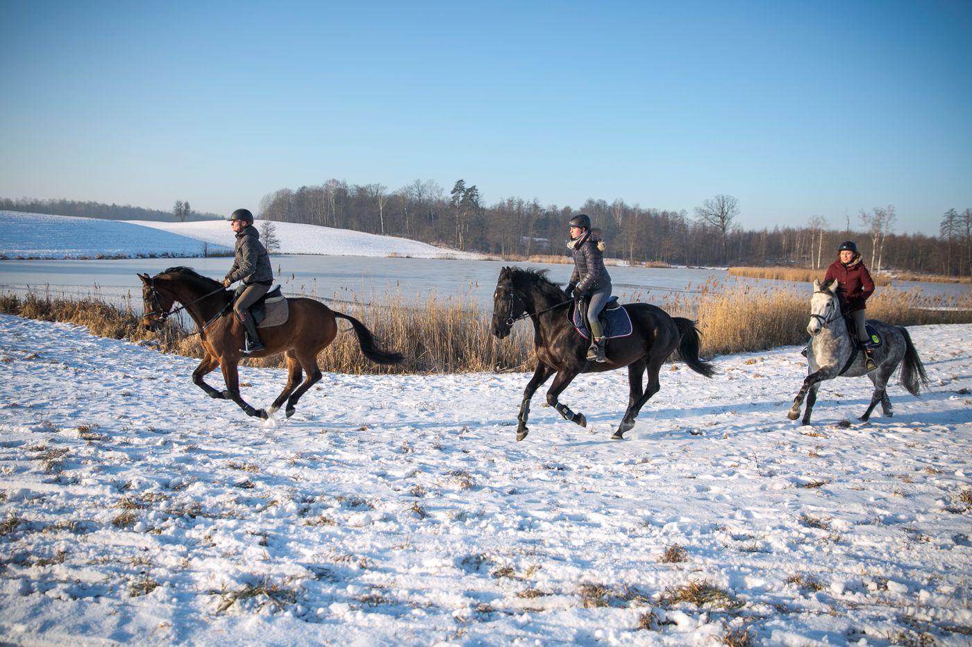 Winter Riding Package itinerary.