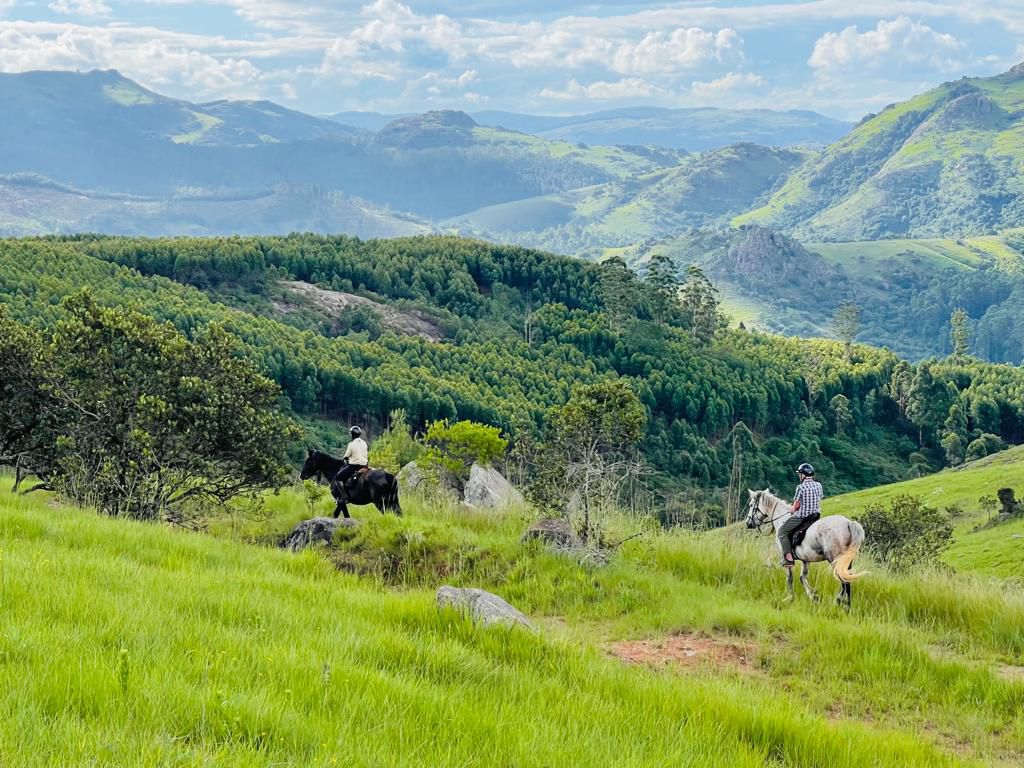 Mlilwane Ride (centre based) itinerary.