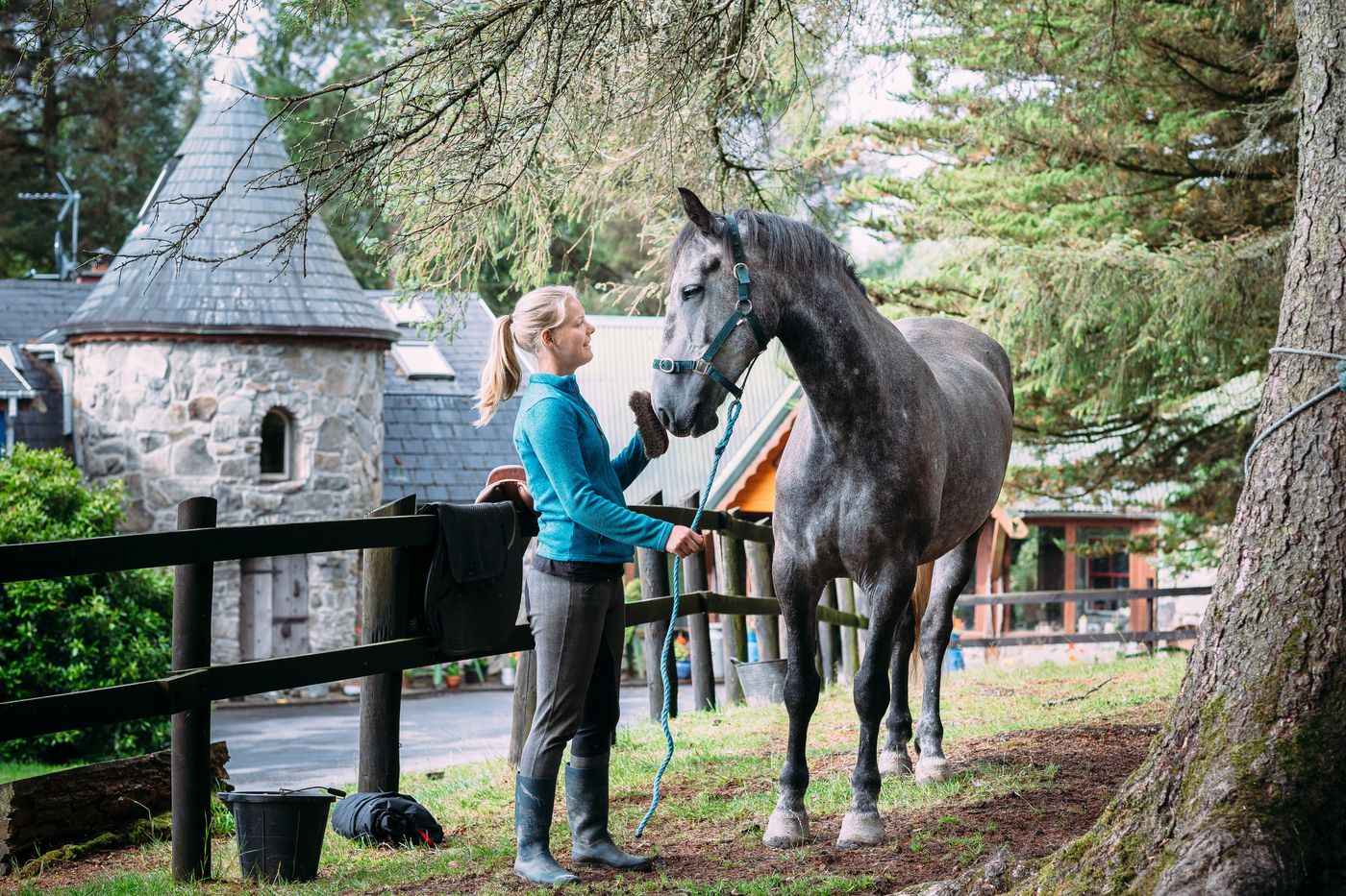 Residential Riding Package itinerary.