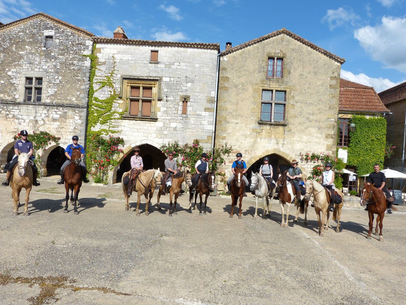 Castles of Perigord Trail itinerary.