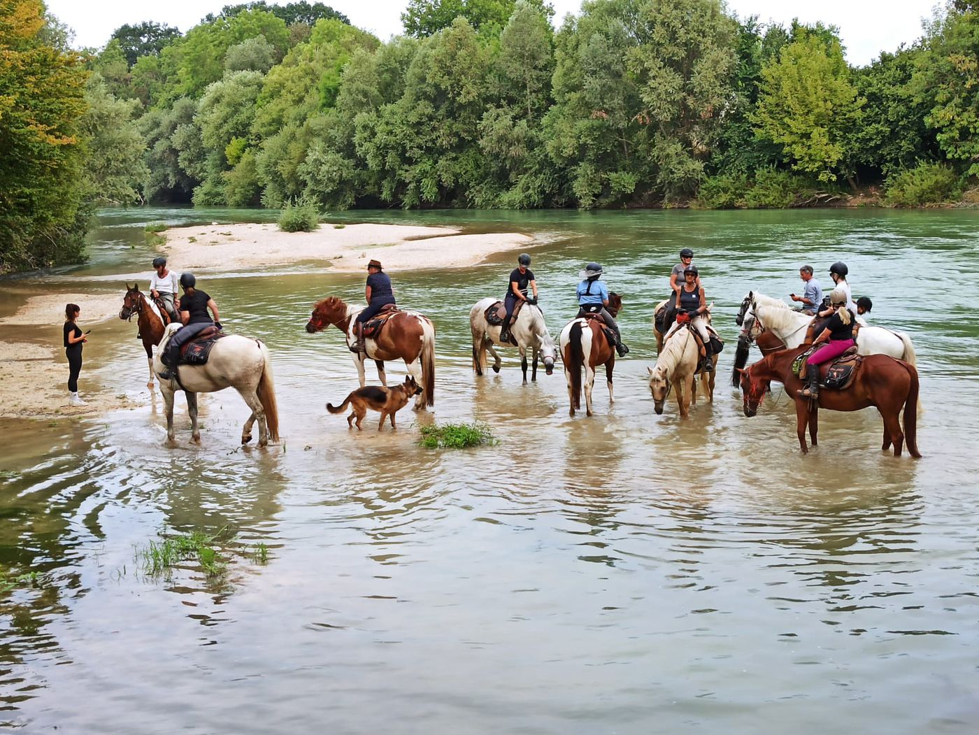 The Sparkling Trail Ride itinerary.