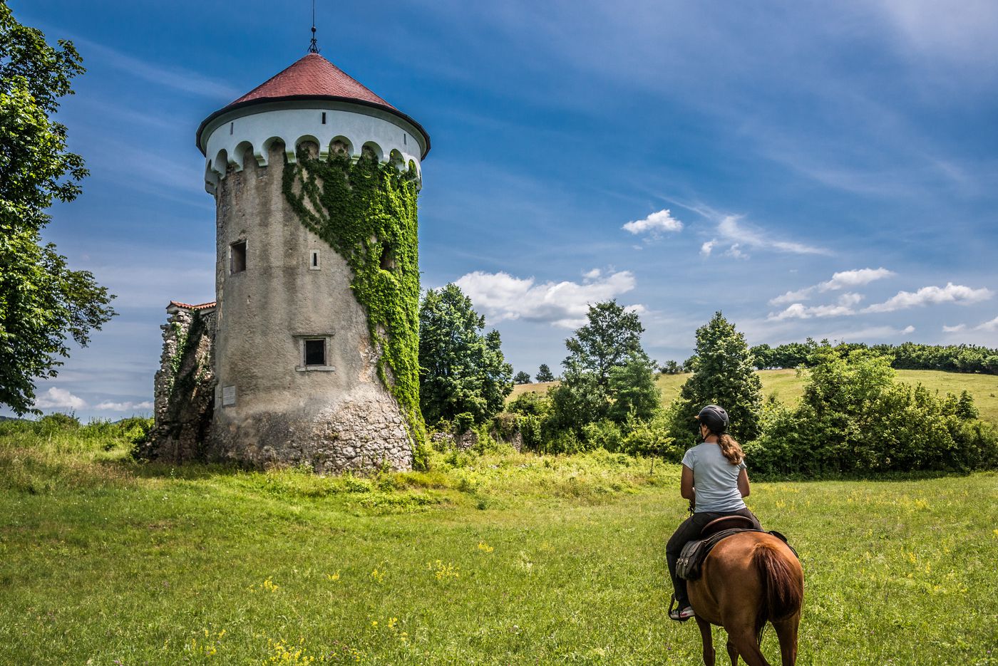 Green Karst Trail itinerary.