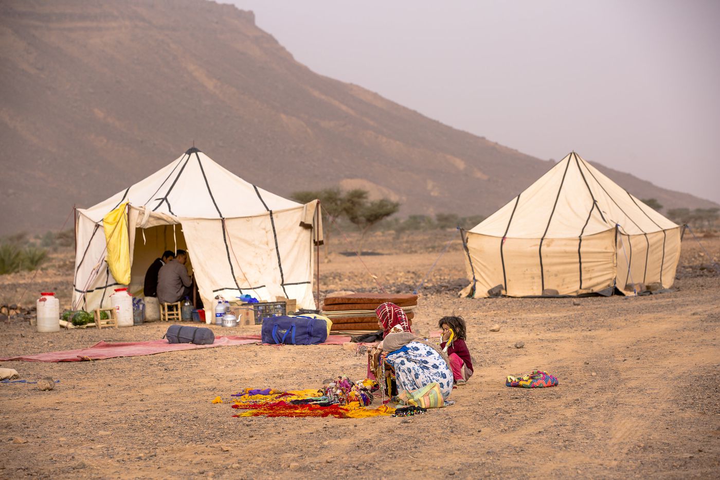 Desert Ride (camping) itinerary.