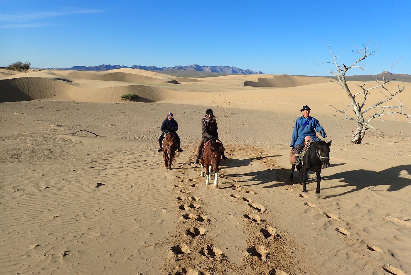 Gobi and Orkhon Valley Ride itinerary.