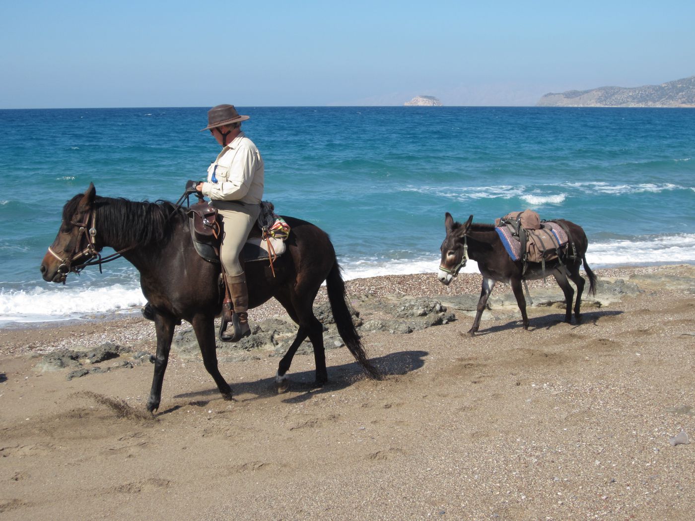 South Rhodes Ride itinerary.