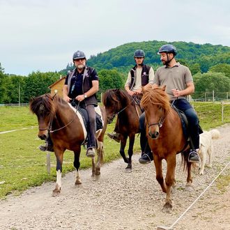 Photo from the Icelandics in Carpathia ride