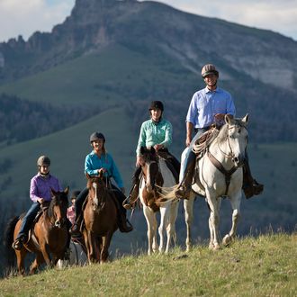 Photo from the Bitterroot Ranch (Wyoming) ride