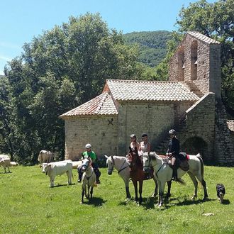 Photo from the Spanish Pyrenees ride