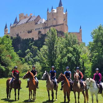 Photo from the Segovia Trails ride