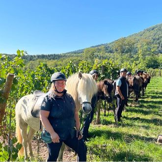 Photo from the Vineyards of Alsace ride