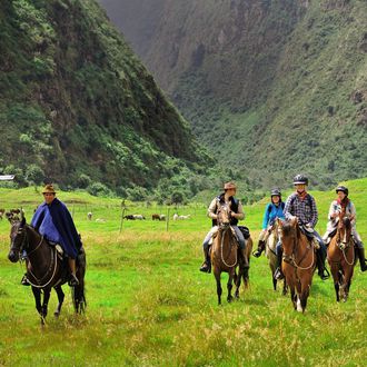 Photo from the Hacienda Zuleta ride