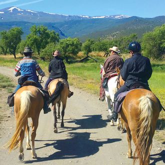 Photo from the Sierra Nevada Trails ride